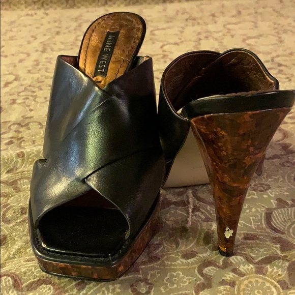 Nine West high heel open toe high heel size 8 - Picture 4 of 7